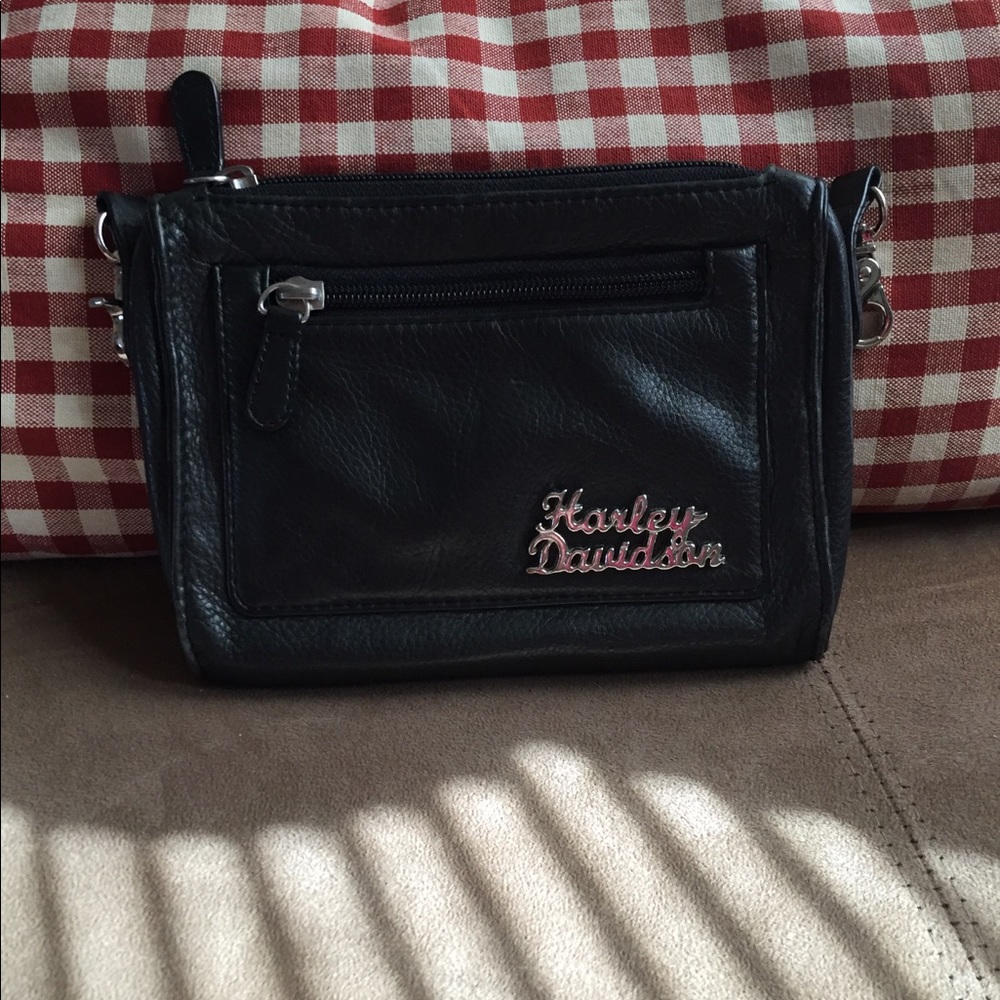 Harley Davidson Leather Hip Bag